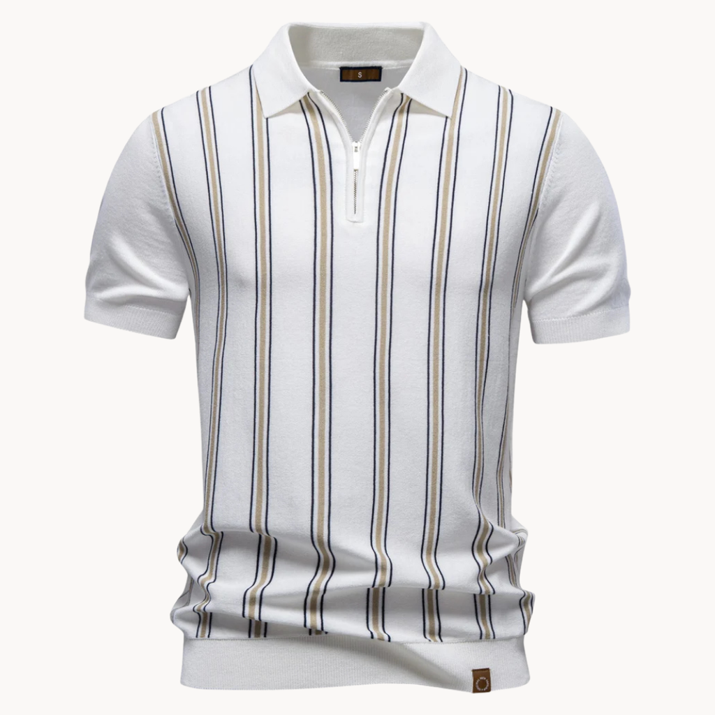 Enrique | Polo Zip Refinado