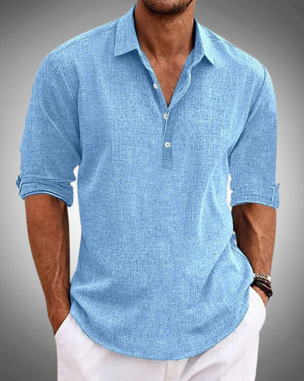 Arthur | Camisa de algodón clásica
