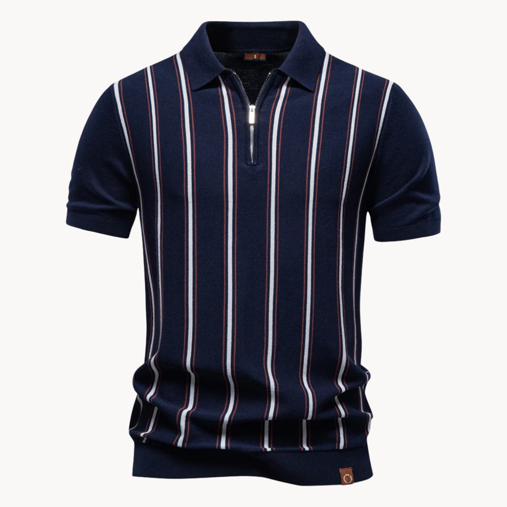 Enrique | Polo Zip Refinado