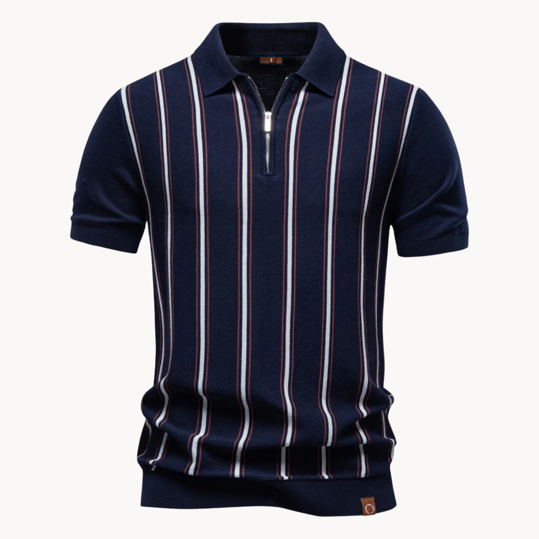 Enrique | Polo Zip Refinado