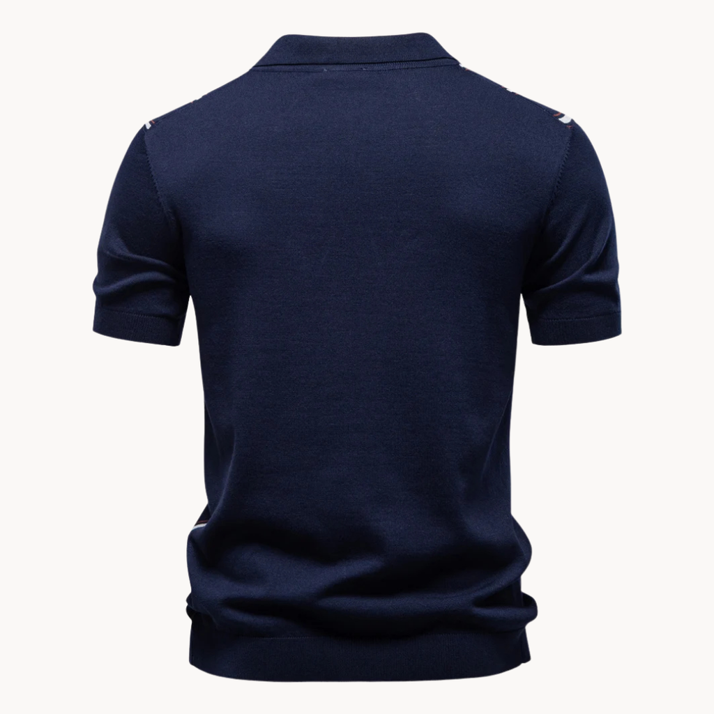 Enrique | Polo Zip Refinado