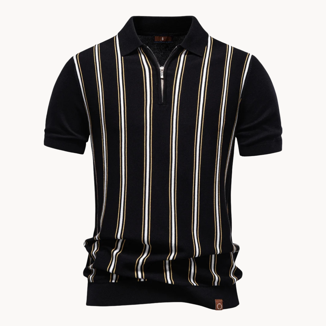 Enrique | Polo Zip Refinado