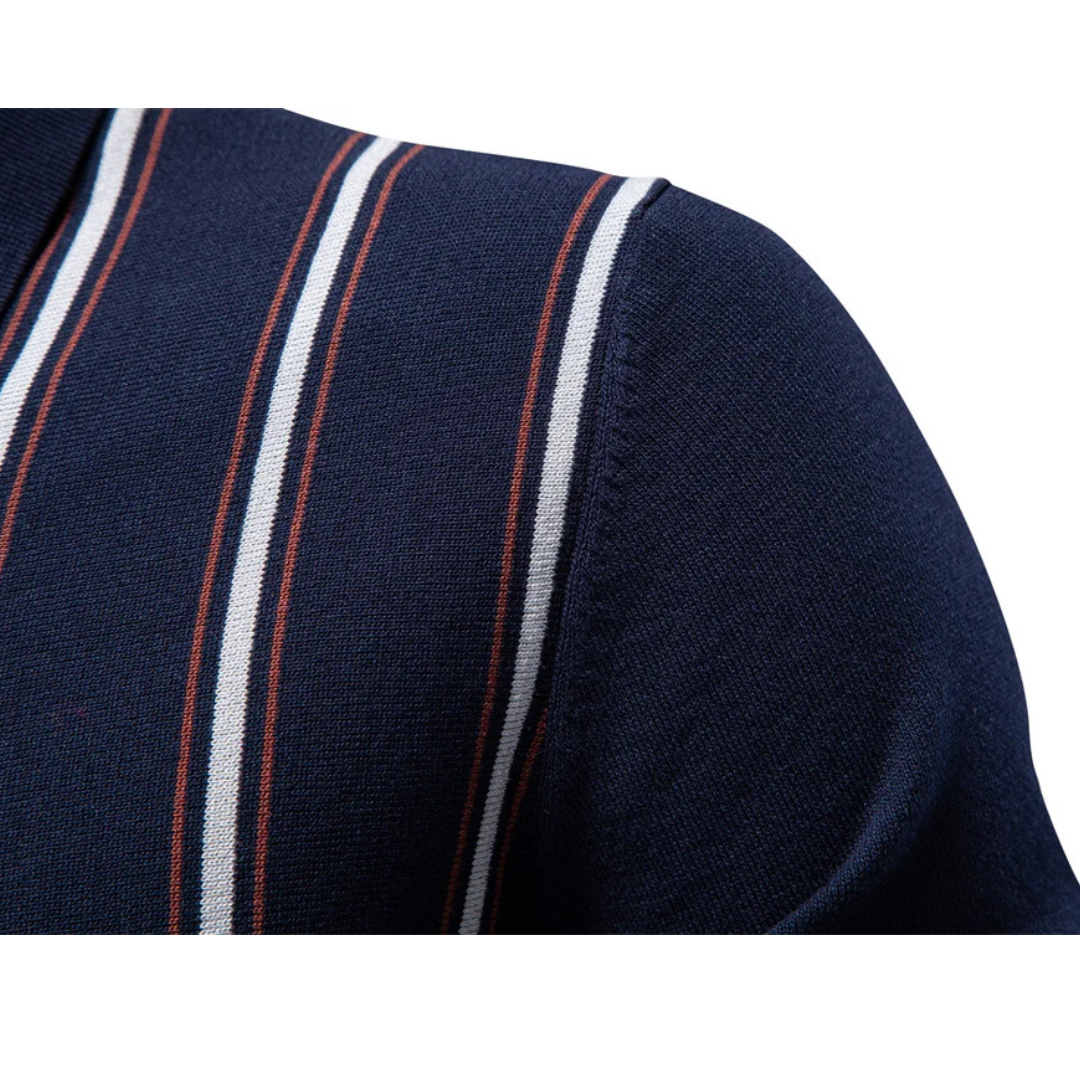 Enrique | Polo Zip Refinado