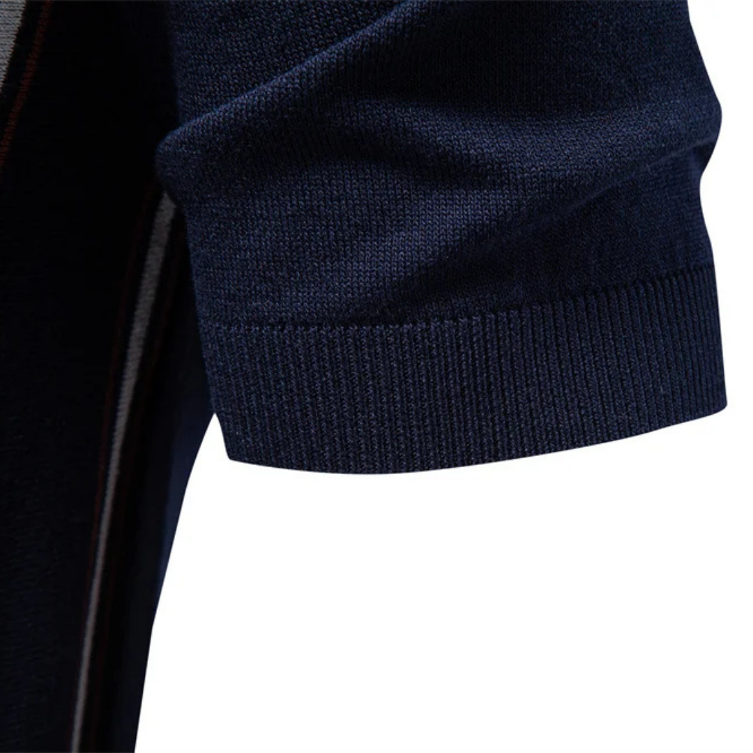 Enrique | Polo Zip Refinado