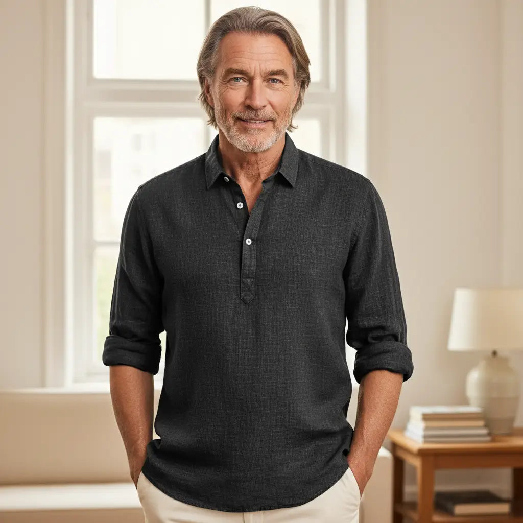 Arthur | Camisa de algodón clásica
